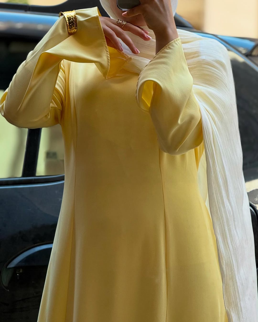NOOR – Butter Yellow Long Dress