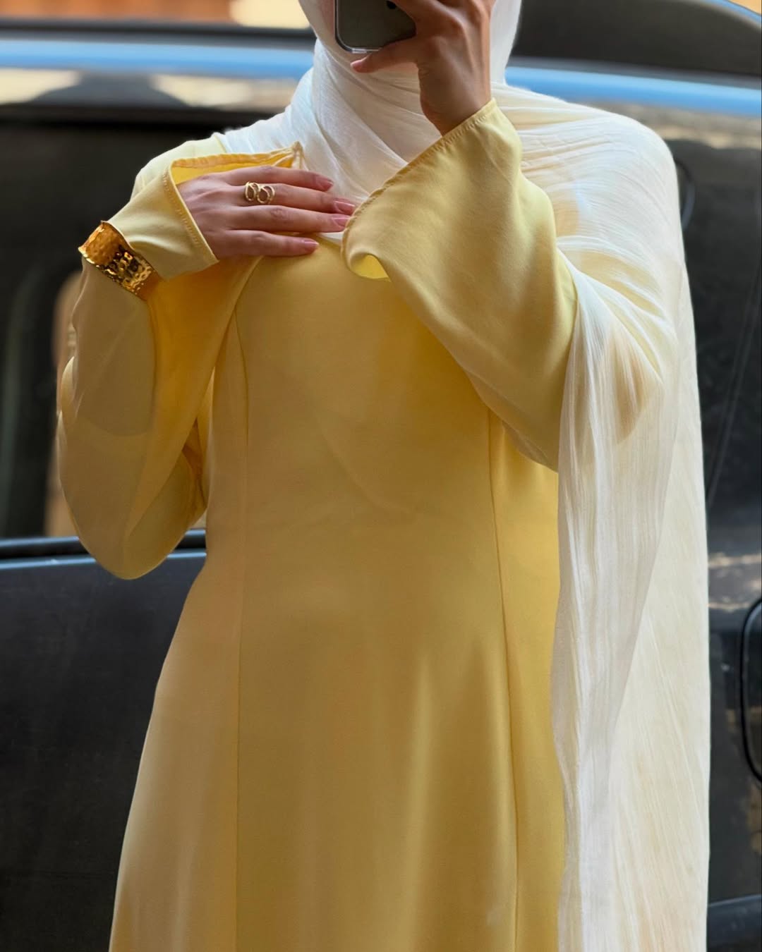 NOOR – Butter Yellow Long Dress