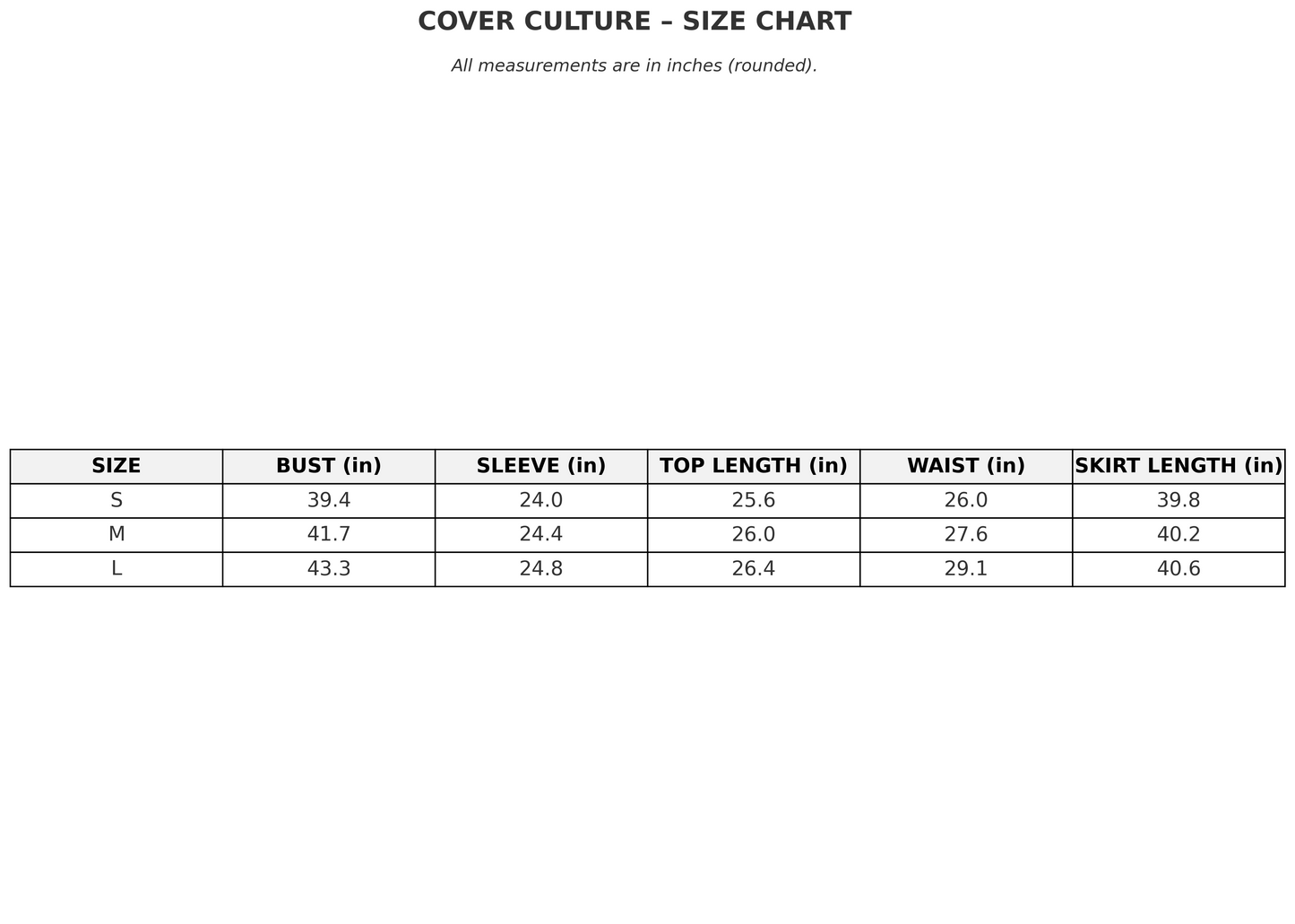 Wrap Style Skirt Set