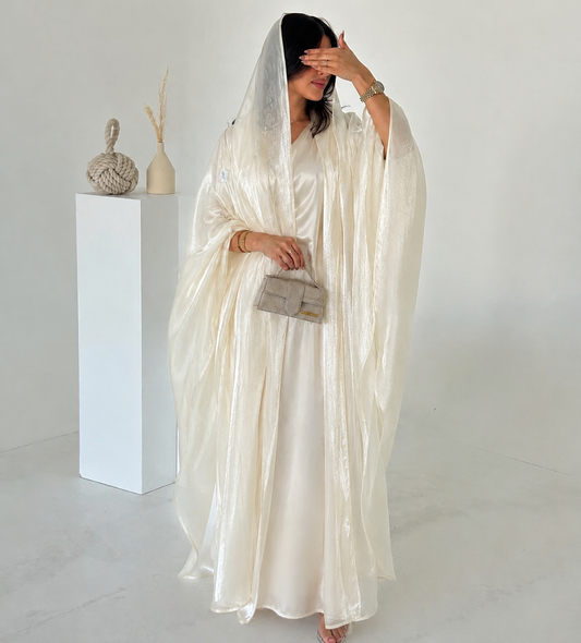 Love in Bloom – 3 Piece Luxury Abaya Set