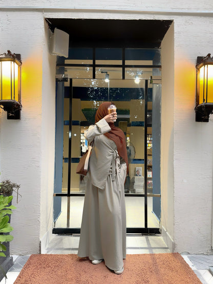 Wrap Style Skirt Set