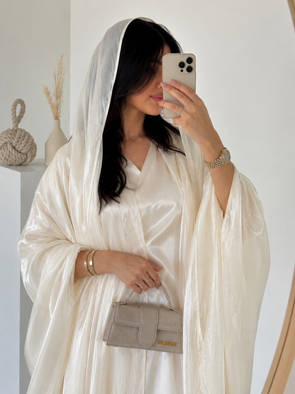 Love in Bloom – 3 Piece Luxury Abaya Set