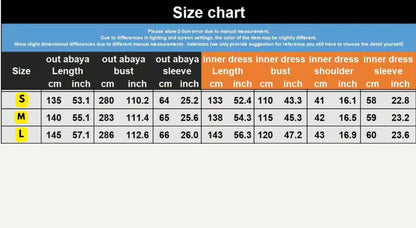 Love in Bloom – 3 Piece Luxury Abaya Set