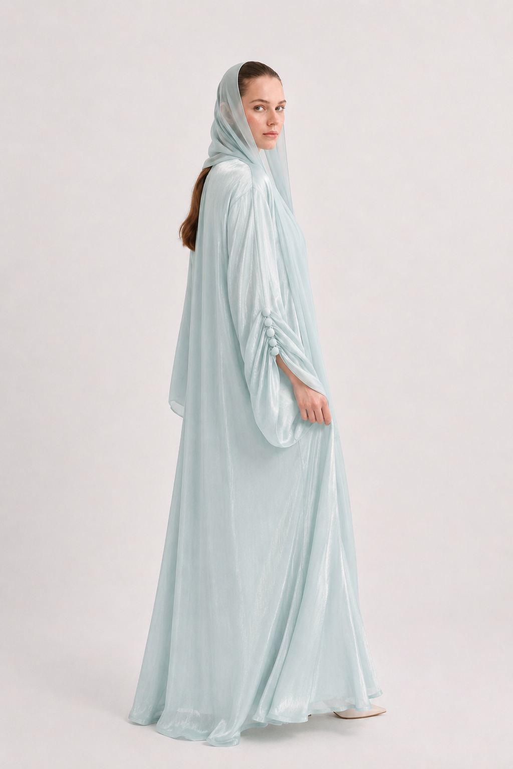 Sky Line - Tissue Silk Organza