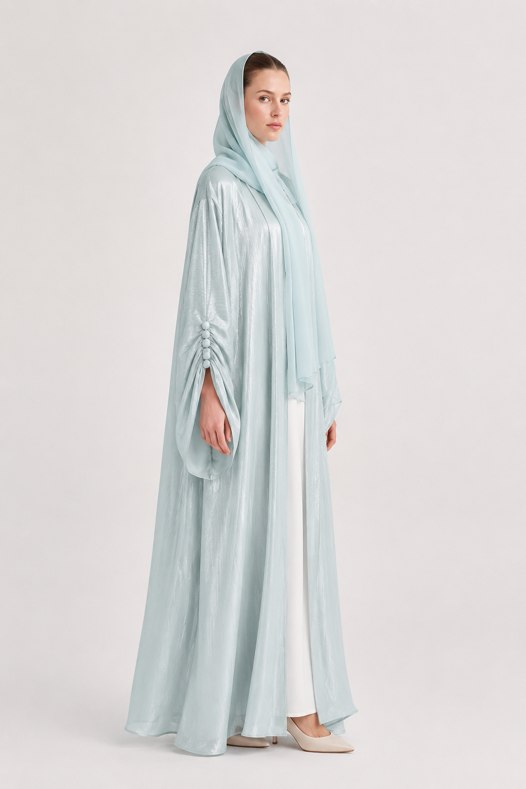 Sky Line - Tissue Silk Organza