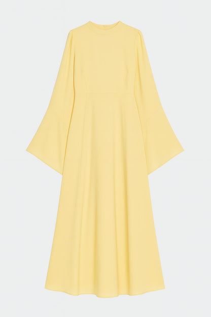 NOOR – Butter Yellow Long Dress