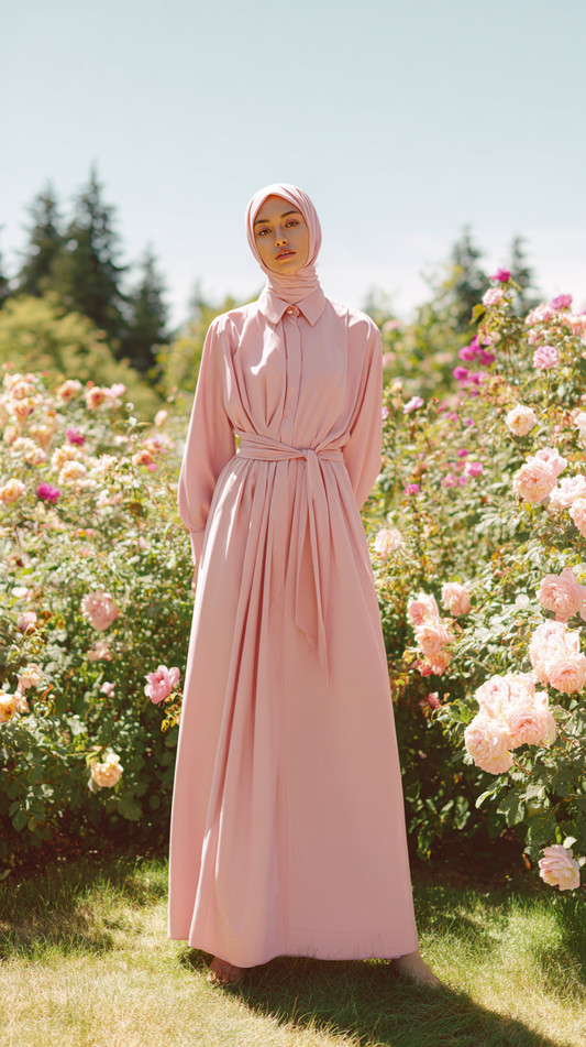 MINA – Pink Long Dress