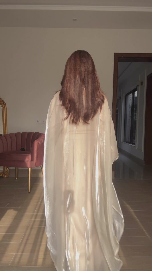 Love in Bloom – 3 Piece Luxury Abaya Set